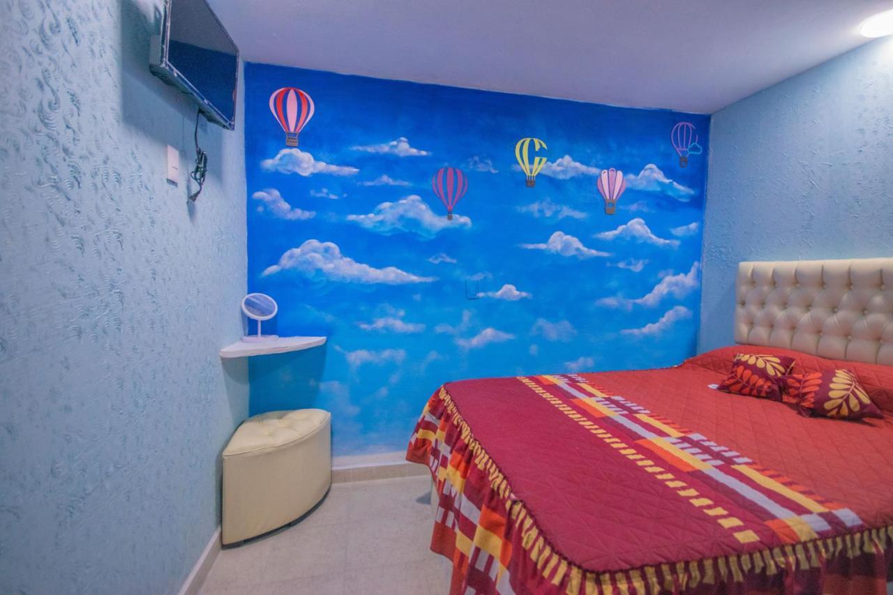 Tlatki Hotell San Martín de las Pirámides Exteriör bild