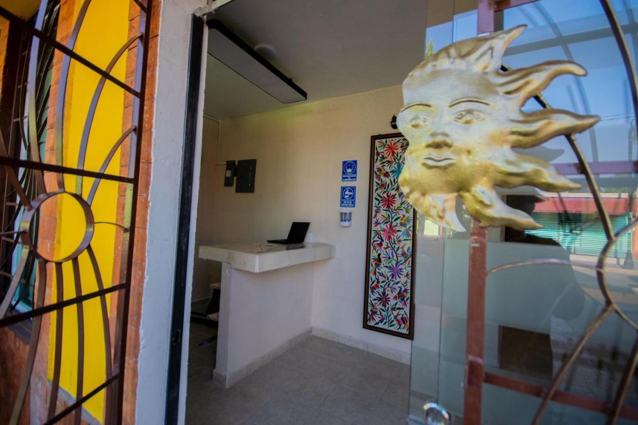 Tlatki Hotell San Martín de las Pirámides Exteriör bild